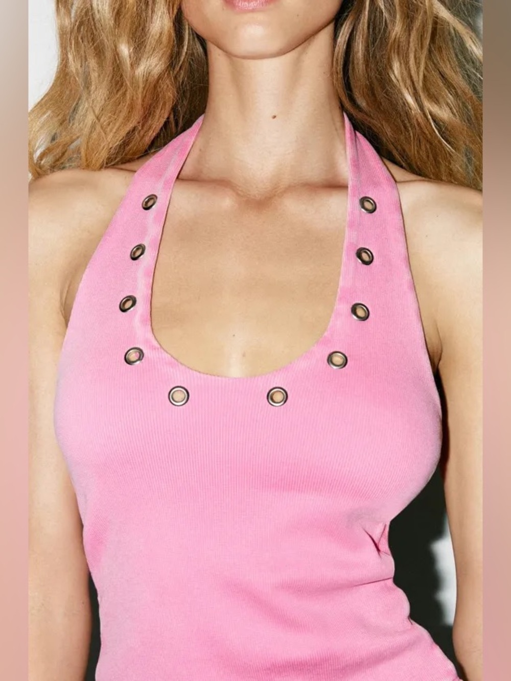 Zara pink halter top
